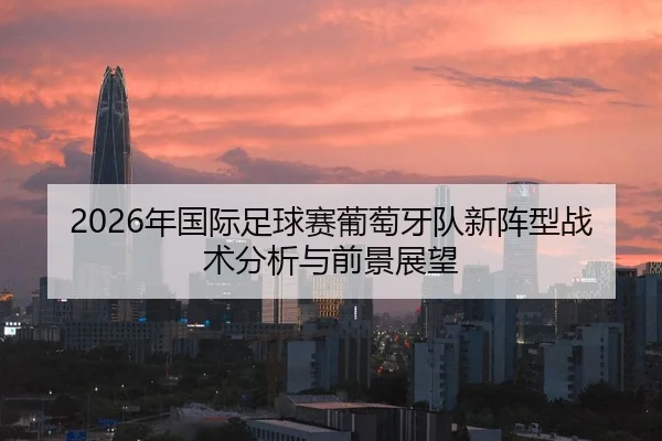 2026年国际足球赛葡萄牙队新阵型战术分析与前景展望